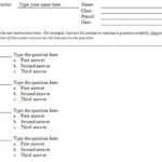 Multiple Choice Test Templates – 8+ Best Documents Free Download Throughout Test Template For Word