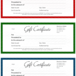 Official Gift Certificate Template For Word Throughout Microsoft Gift Certificate Template Free Word