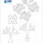 Origami Pop Up Card Templates . Elegant Origami Pop Up Card Inside Pop Up Tree Card Template