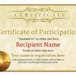 Participation Certificate Templates – Free, Printable, Add Pertaining To Participation Certificate Templates Free Download