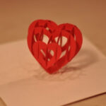 Pin On Cards In 3D Heart Pop Up Card Template Pdf