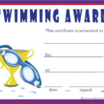 Pin On Kids with regard to Free Swimming Certificate Templates