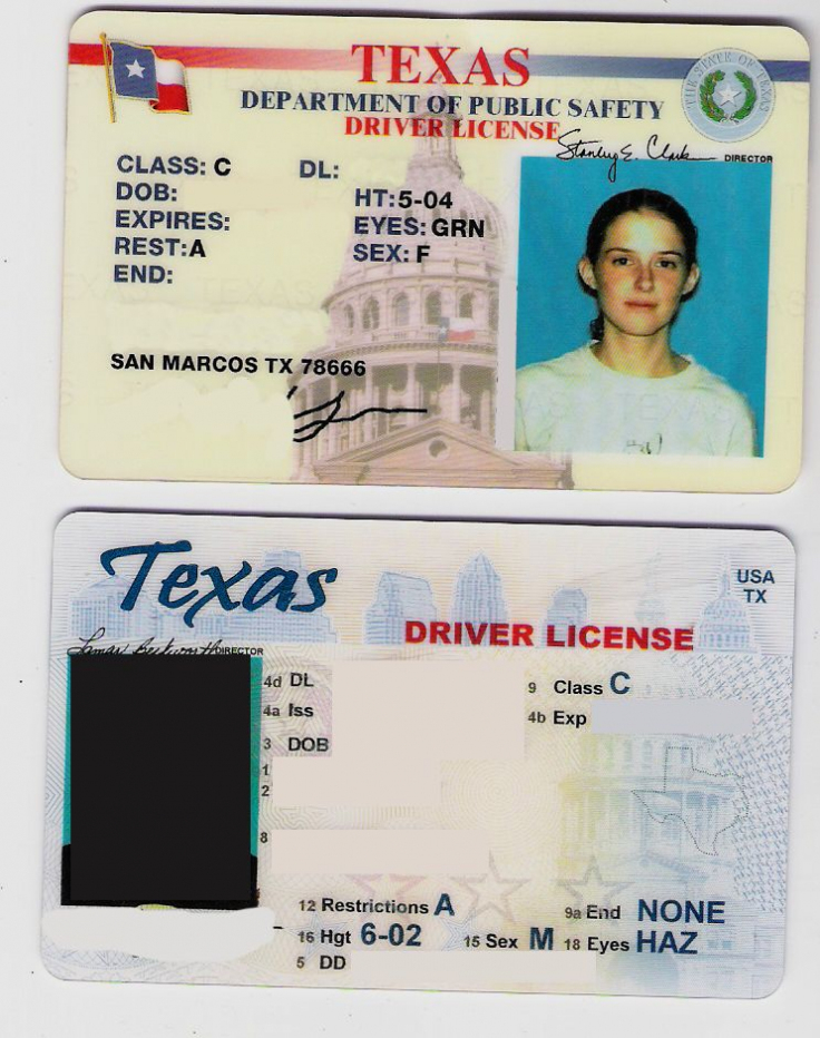 Pin Texas Drivers License Id Template On Pinterest | Id Card Within Texas Id Card Template