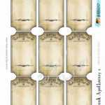 Potion Label Template Beautiful Blank Apothecary Editable Regarding Harry Potter Potion Labels Templates