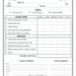 Preschool Daily Report – Google Search | Autorregulación Inside Daily Behavior Report Template