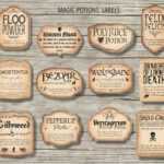 Resultado De Imagem Para Harry Potter Potion Labels | Harry Intended For Harry Potter Potion Labels Templates