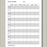 Revision Timetable, Template, Online, Free, Gcse, Blank Inside Blank Revision Timetable Template