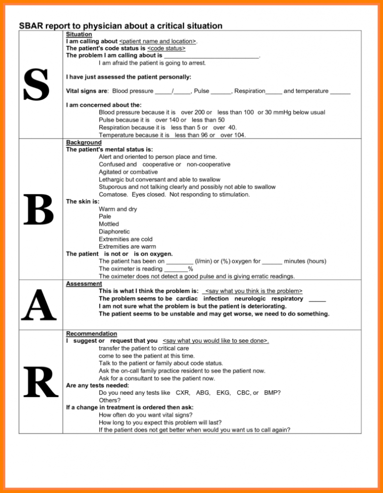 Sbar Format – Google Search | Nursing | Sbar, Sbar Nursing Within Sbar Template Word