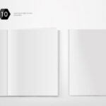 Set Of Album And Magazine Template Blank Page Vector 03 Free Pertaining To Blank Magazine Template Psd