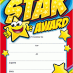 Star Award Certificate Template (1) – Templates Example Intended For Star Award Certificate Template