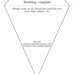 Sweetly Scrapped: Bunting Printable | Bunting Template, Diy Regarding Homemade Banner Template