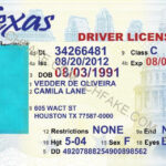 Template Texas Drivers License Psd – Erfasr In Blank Drivers License Template