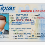 Texas Driver License Psd Template – Texas Driver's License With Texas Id Card Template