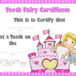 Tooth Fairy Certificate With Regard To Free Tooth Fairy Certificate Template