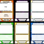Trading Card Game Template - Free Download | Trading Card throughout Trading Cards Templates Free Download