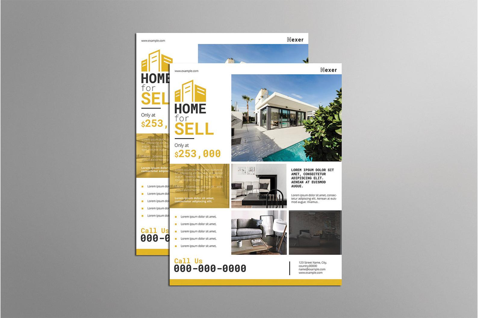 10+ Best Commercial Real Estate Flyer Examples & Templates  Throughout Commercial Property Flyer Template Regarding Commercial Property Flyer Template