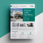 10+ Best Real Estate Flyer Templates 10  Design Shack With Rental Property Flyer Template