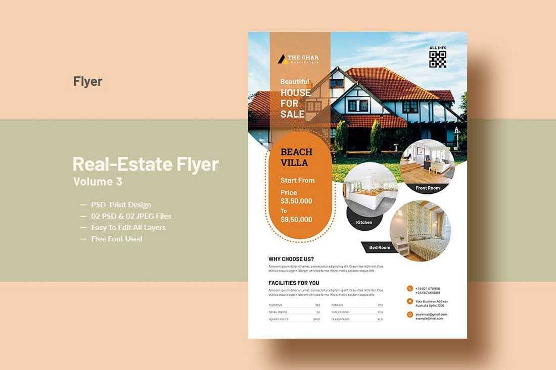 10+ Best Real Estate Flyer Templates Inside Land For Sale Flyer Template With Land For Sale Flyer Template