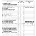 10+ Construction Checklist Examples In PDF  MS Word  Google Docs  Inside Residential Construction Checklist Template