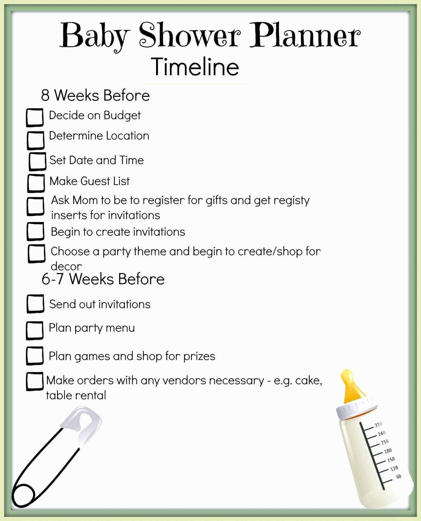 10 Create Baby Shower Agenda Template Free With Stunning Design by  With Baby Shower Itinerary Template In Baby Shower Itinerary Template