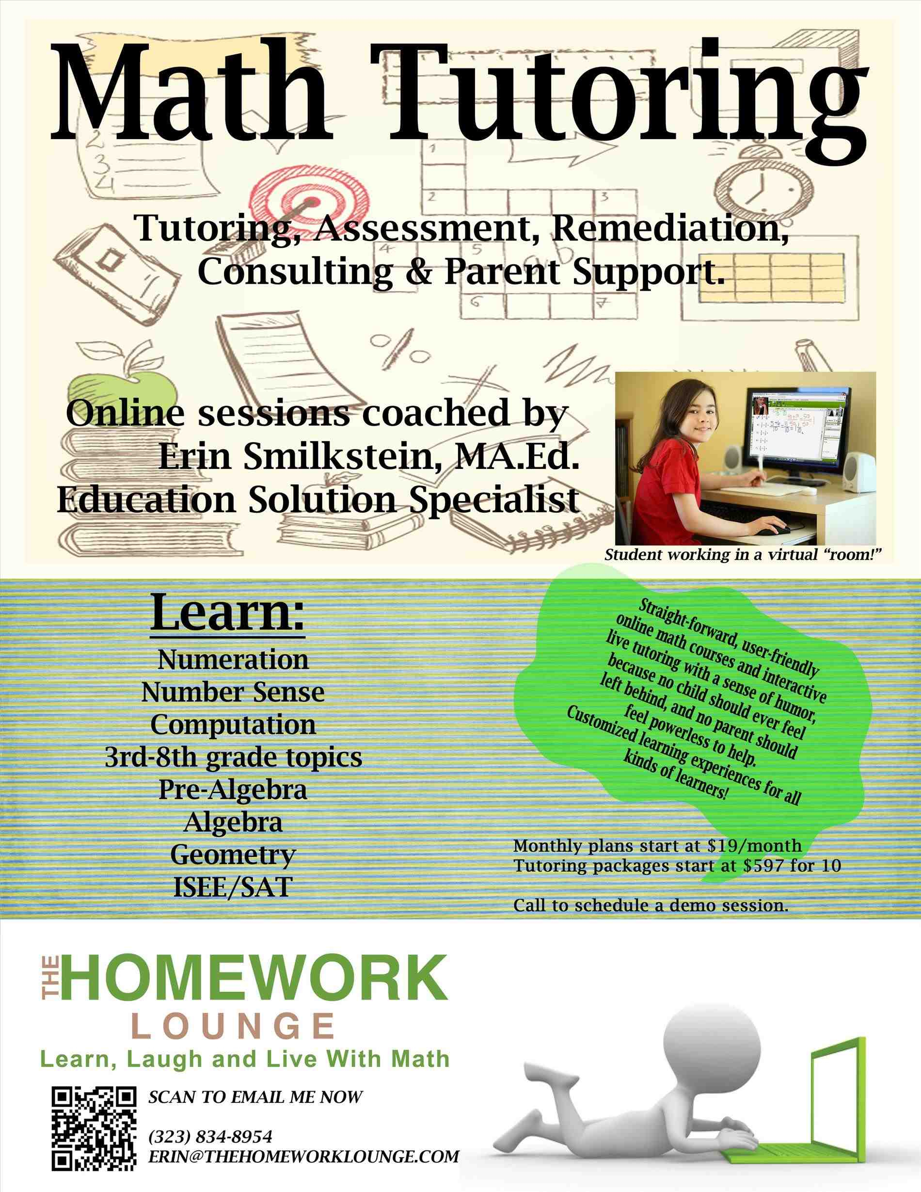 10 Customize Our Free Math Tutoring Flyer Template In Word With  For Math Tutoring Flyer Template