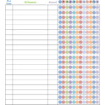 10 Free Bill Pay Checklists & Bill Calendars (PDF, Word & Excel) With Regard To Bill Payment Checklist Template