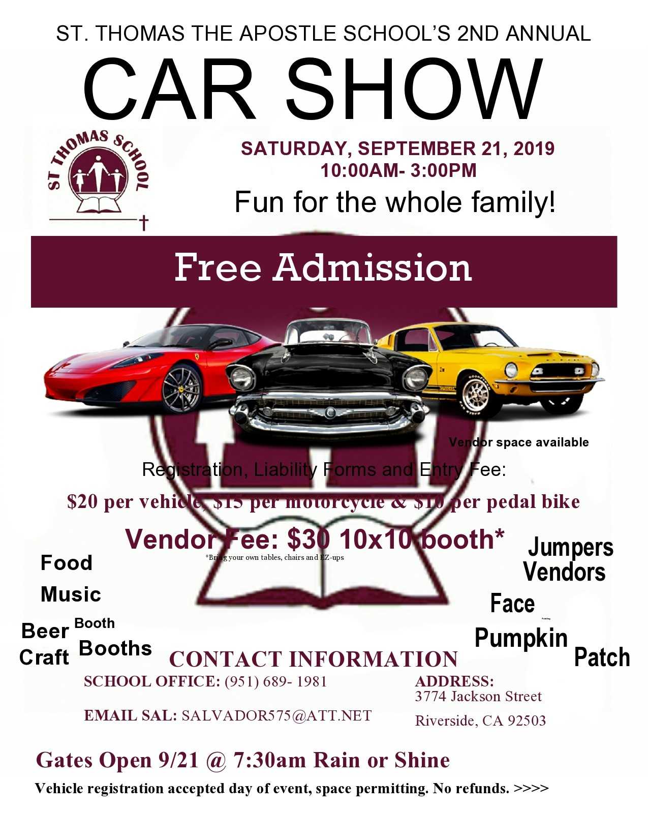 10 Free Car Show Flyer Templates & Designs ᐅ TemplateLab In Craft Show Flyer Template Within Craft Show Flyer Template