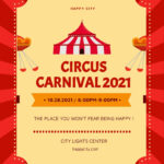 10+ FREE Carnival Flyer Templates [Customize & Download  In Carnival Themed Flyer Template