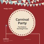 10+ FREE Carnival Flyer Templates [Customize & Download  Intended For Carnival Themed Flyer Template