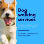 10+ Free Dog Walking Flyer Templates  Download Templates Throughout Dog Sitting Flyer Template