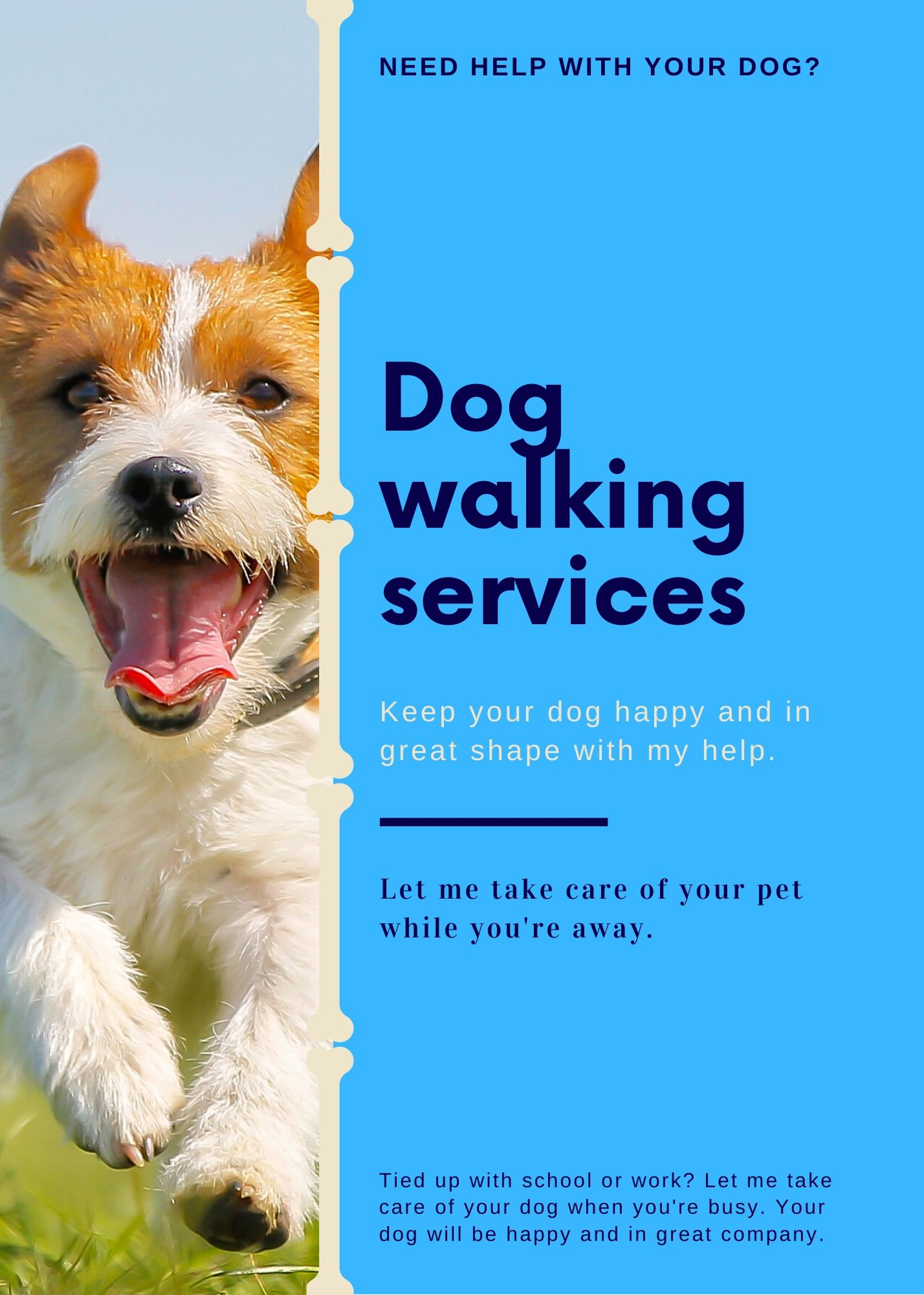 10+ Free Dog Walking Flyer Templates  Download Templates Throughout Dog Sitting Flyer Template Intended For Dog Sitting Flyer Template