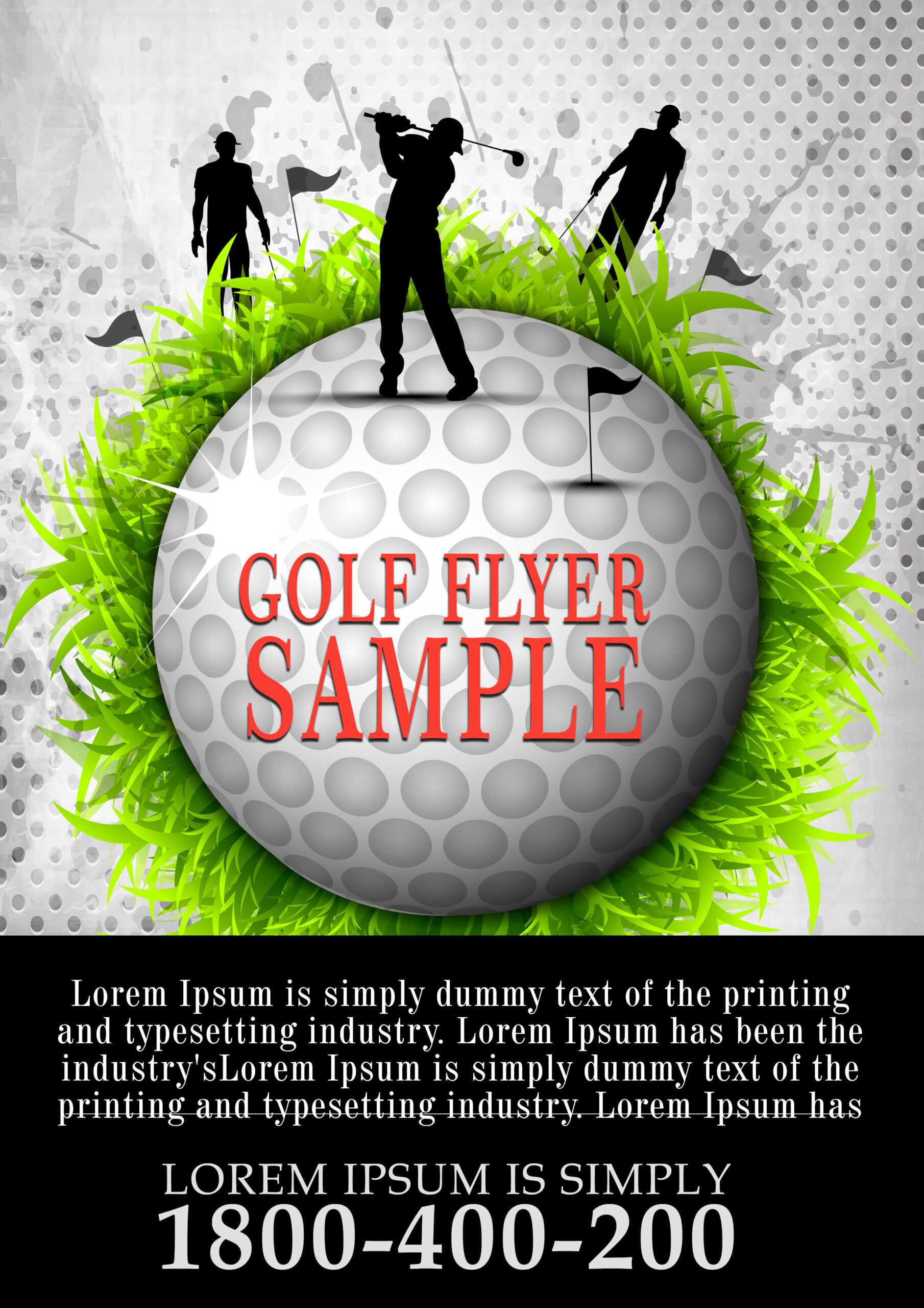 10 Free Golf Tournament Flyer Templates : Fundraiser & Charity  In Golf Tournament Fundraiser Flyer Template