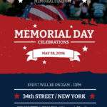 10+ FREE Memorial Day Flyer Templates [Customize & Download  With Memorial Day Party Flyer Template