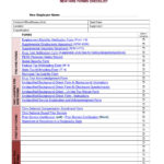 10+ HR Checklist Examples – PDF, Word  Examples With Employee Personnel File Checklist Template