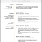 10 Human Resources (HR) Resume Examples For 10 With Regard To Hr Job Description Template