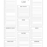 10+ Printable Grocery List Templates (Shopping List) ᐅ TemplateLab In Grocery Store Checklist Template