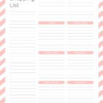 10+ Printable Grocery List Templates (Shopping List) ᐅ TemplateLab Throughout Grocery Store Checklist Template