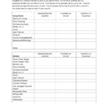 10+ Rental Checklist Examples - PDF  Examples With Condition Of Rental Property Checklist Template