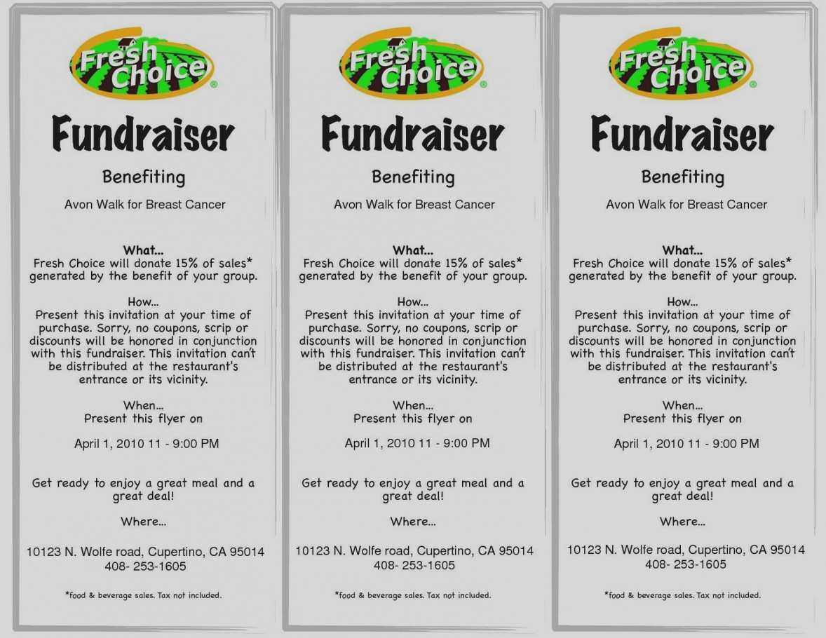 10 Report Restaurant Fundraiser Flyer Template Layouts for  Pertaining To Restaurant Fundraiser Flyer Template Within Restaurant Fundraiser Flyer Template