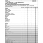 10+ Vehicle Checklist Templates In PDF  MS Word  Excel Throughout Mechanic Checklist Template