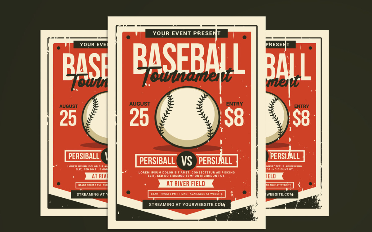 Baseball Tournament Flyer - Corporate Identity Template Intended For Baseball Tournament Flyer Template Pertaining To Baseball Tournament Flyer Template