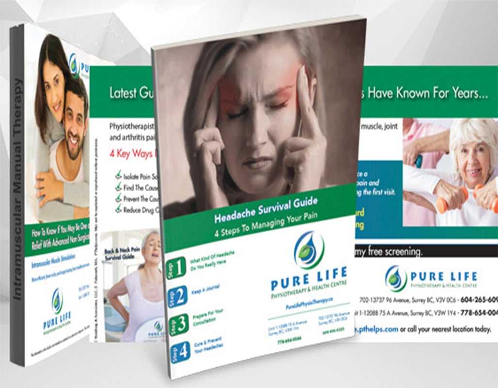 Best Physical Therapy Brochure To Acquire Patients – PT Referral  Within Physical Therapy Flyer Template