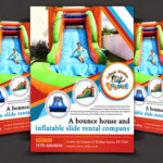Bounce House Flyer – Mesal Within Bounce House Flyer Template