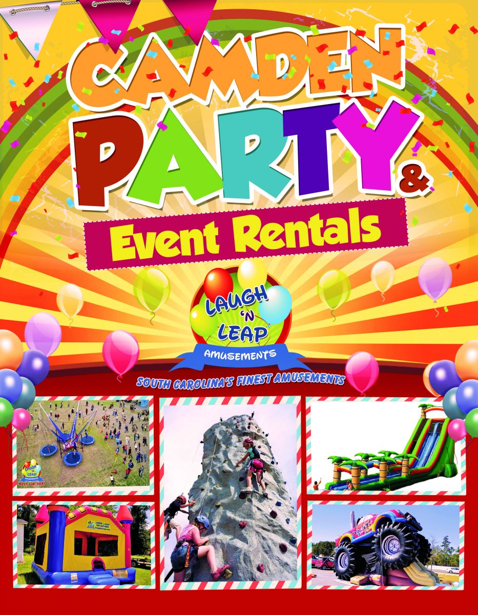 Bounce House Rentals  Camden SC  Inflatable Bounce Houses In Bounce House Flyer Template