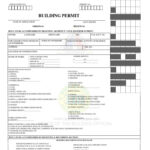 Building Permit Form Sample Quezon City  Specification (Technical  Intended For Building Permit Checklist Template