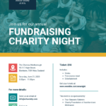 Charity Fundraiser Event Flyer Template With Regard To Restaurant Fundraiser Flyer Template