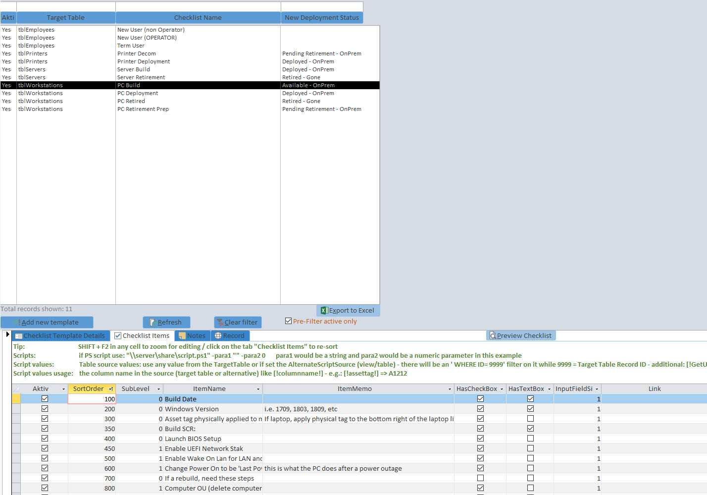 Checklists - IT-Admins Inside Pc Deployment Checklist Template Regarding Pc Deployment Checklist Template