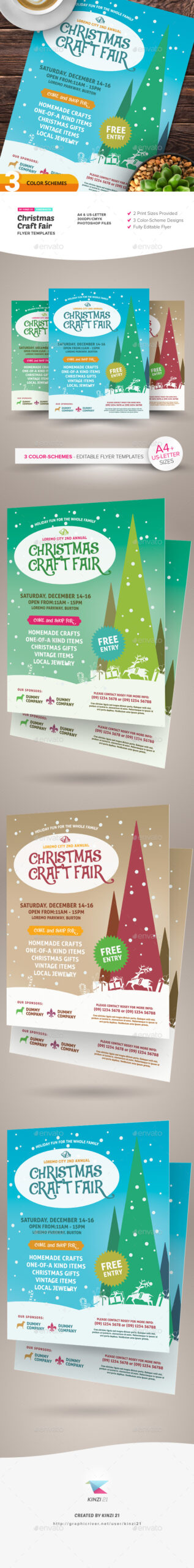Christmas Craft Fair Flyer Templates In Craft Show Flyer Template With Craft Show Flyer Template