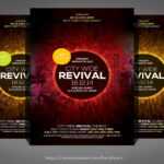 Church Revival Flyer – Tablon In Church Revival Flyer Template