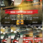 Classic Car Show Flyer Graphics, Designs & Templates Intended For Classic Car Show Flyer Template
